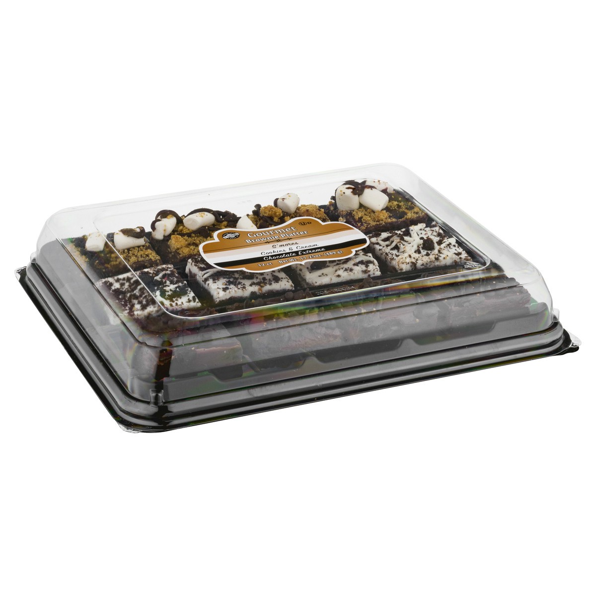 slide 12 of 13, MJAY's Specialty Baked Foods Gourmet Brownie Platter 12 ea, 12 ct