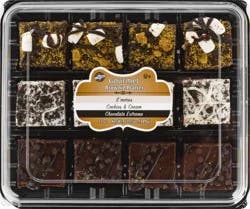 MJAY's Specialty Baked Foods Gourmet Brownie Platter 12 ea