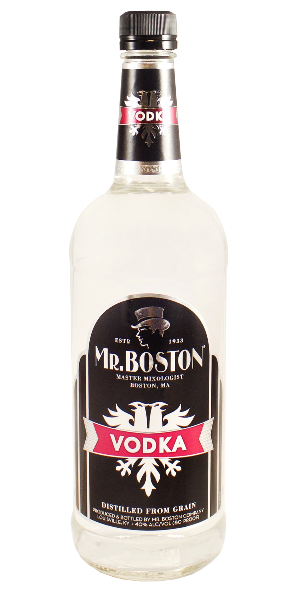 slide 1 of 5, Mr. Boston Mr boston Vodka, 1 lt, 1 liter