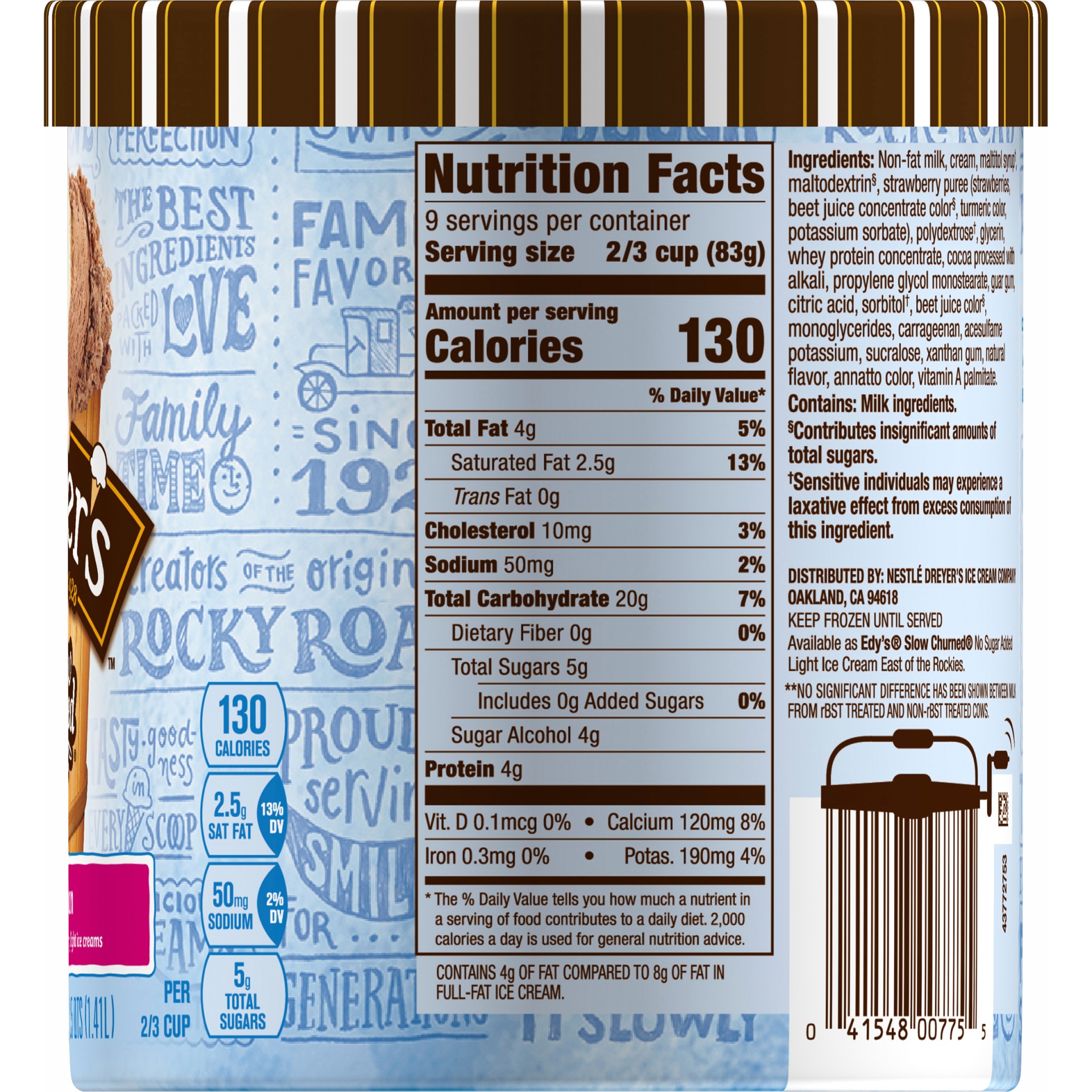 Edy's/Dreyer's Neapolitan Ice Cream 48 oz Shipt