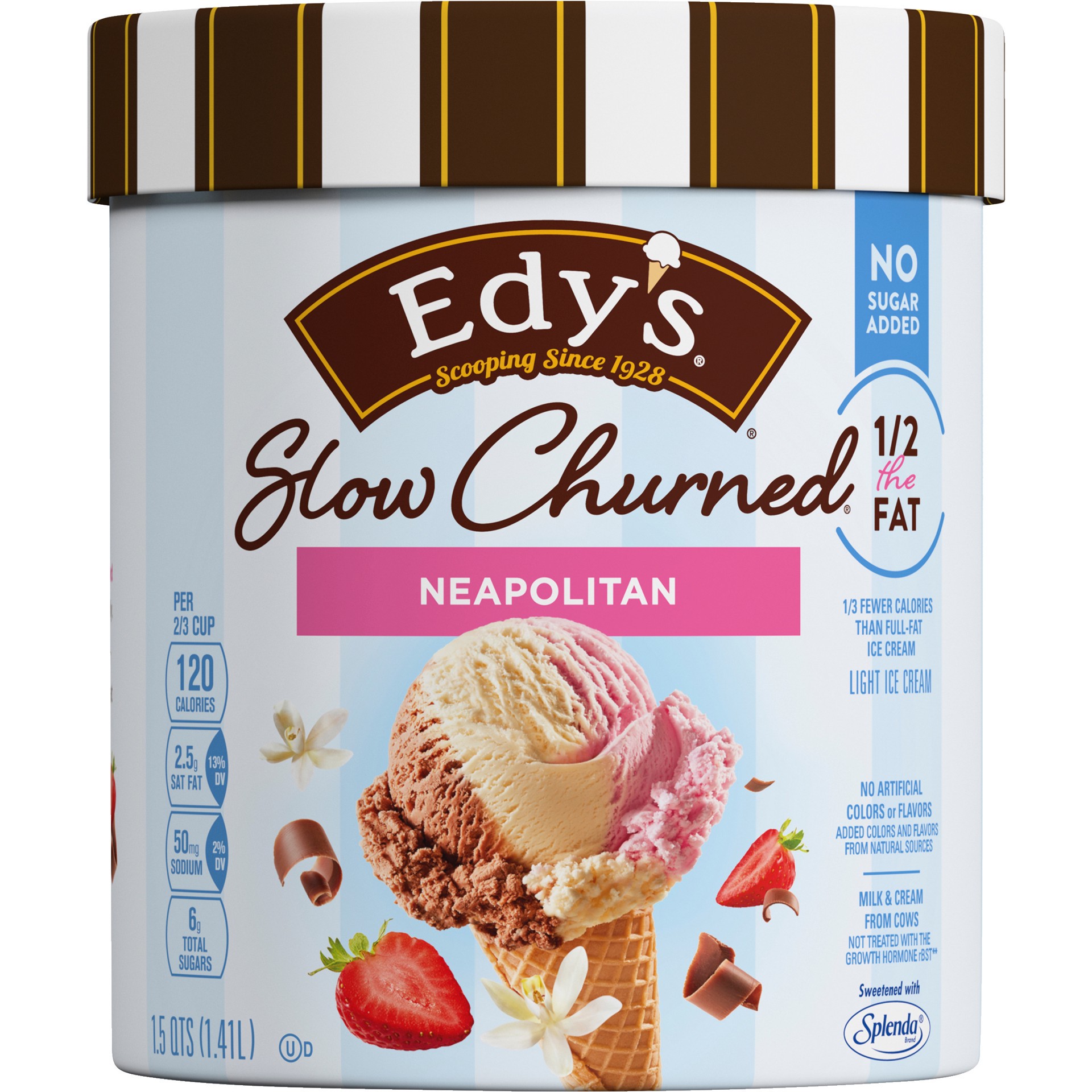 slide 1 of 5, Edy's Ice Cream 1.5 qt, 1.5 qt