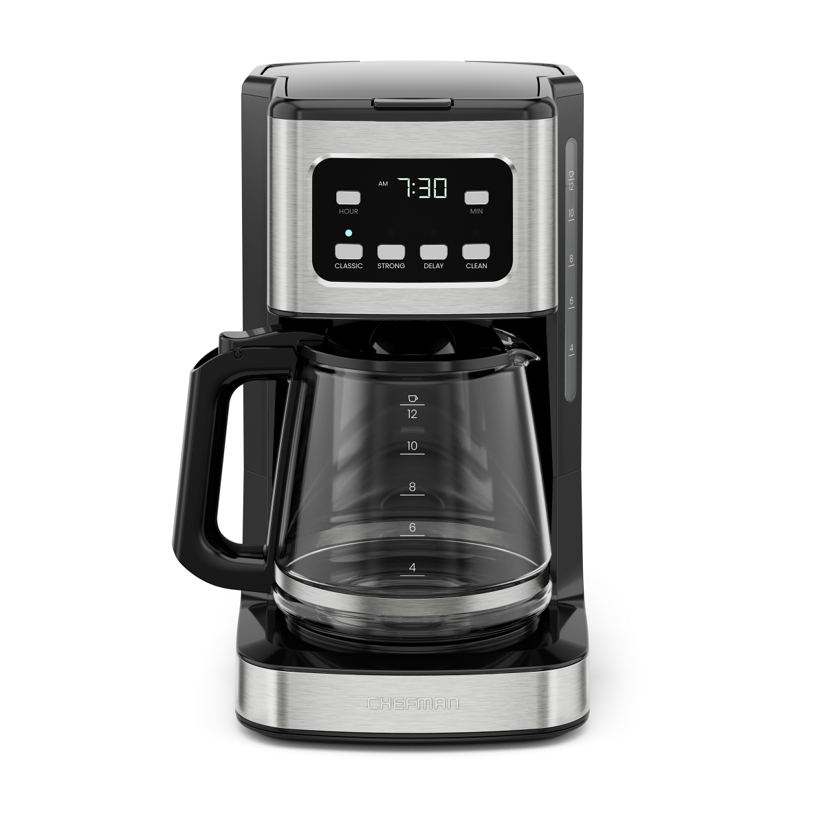 slide 1 of 4, Chefman 12-Cup Programmable Coffee Maker, 1 ct