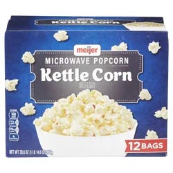 Meijer Kettle Microwave Popcorn