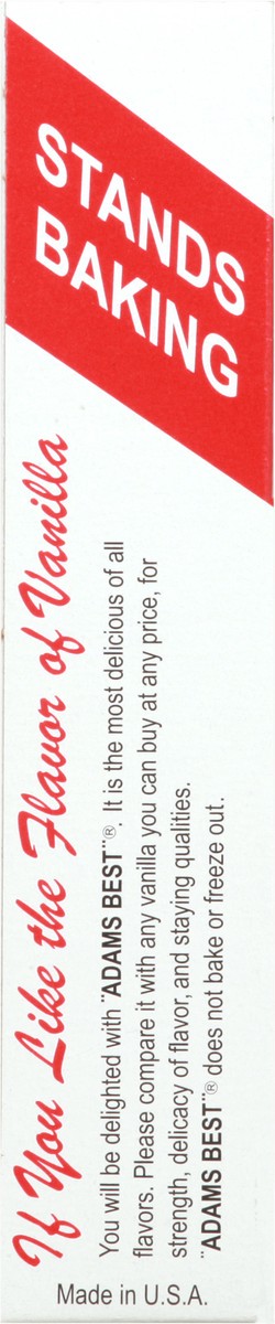 slide 7 of 9, Adams Extract Best Twice as Strong Extra Vanilla Flavor 4 oz, 4 oz