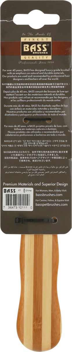 slide 7 of 11, Bass The Green Brush Style & Detangle Brush 1 ea, 1 ct