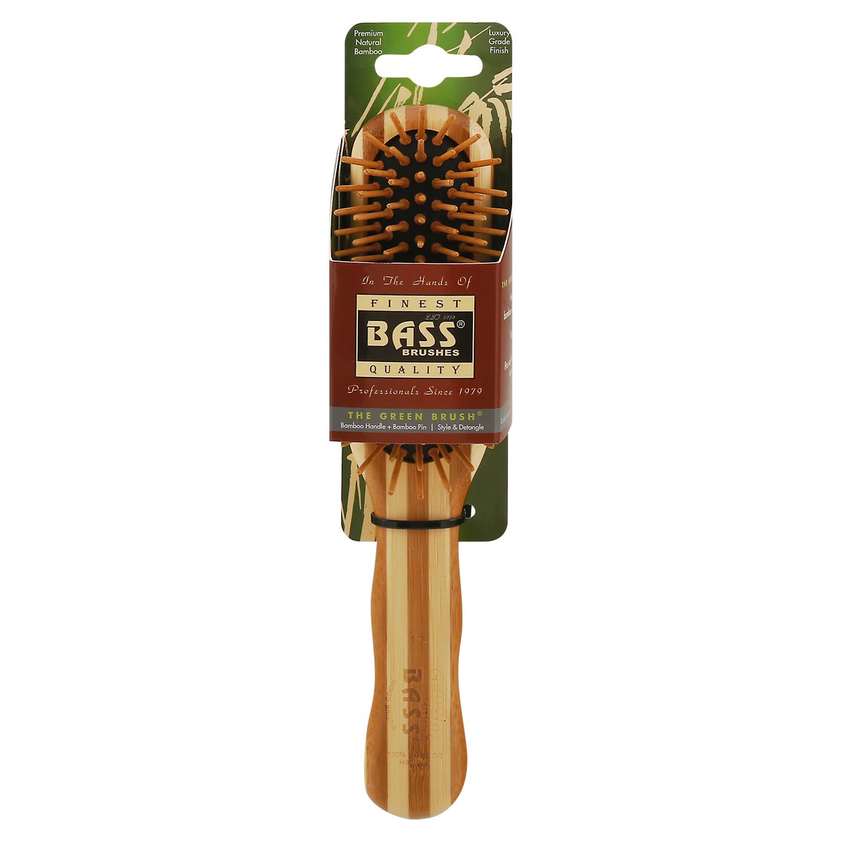 slide 1 of 11, Bass The Green Brush Style & Detangle Brush 1 ea, 1 ct