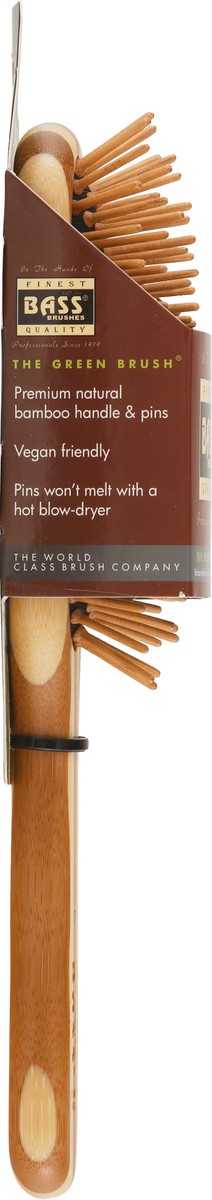 slide 9 of 11, Bass The Green Brush Style & Detangle Brush 1 ea, 1 ct