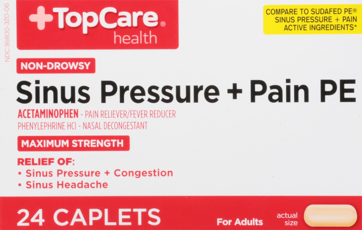 slide 1 of 9, Topcare Pressure & Pain Pe Caps, 24 ct