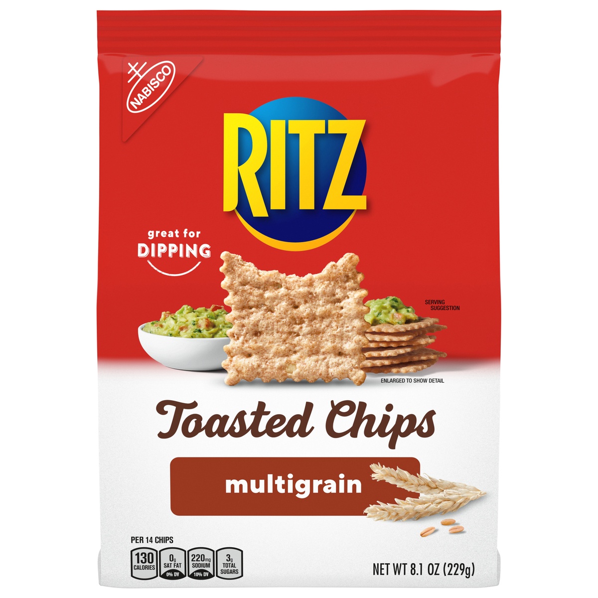 slide 1 of 9, Ritz Multigrain Toasted Chips, 8.1 oz