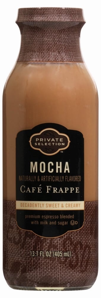 slide 1 of 1, Private Selection Mocha Cafe Frappe, 13.7 fl oz