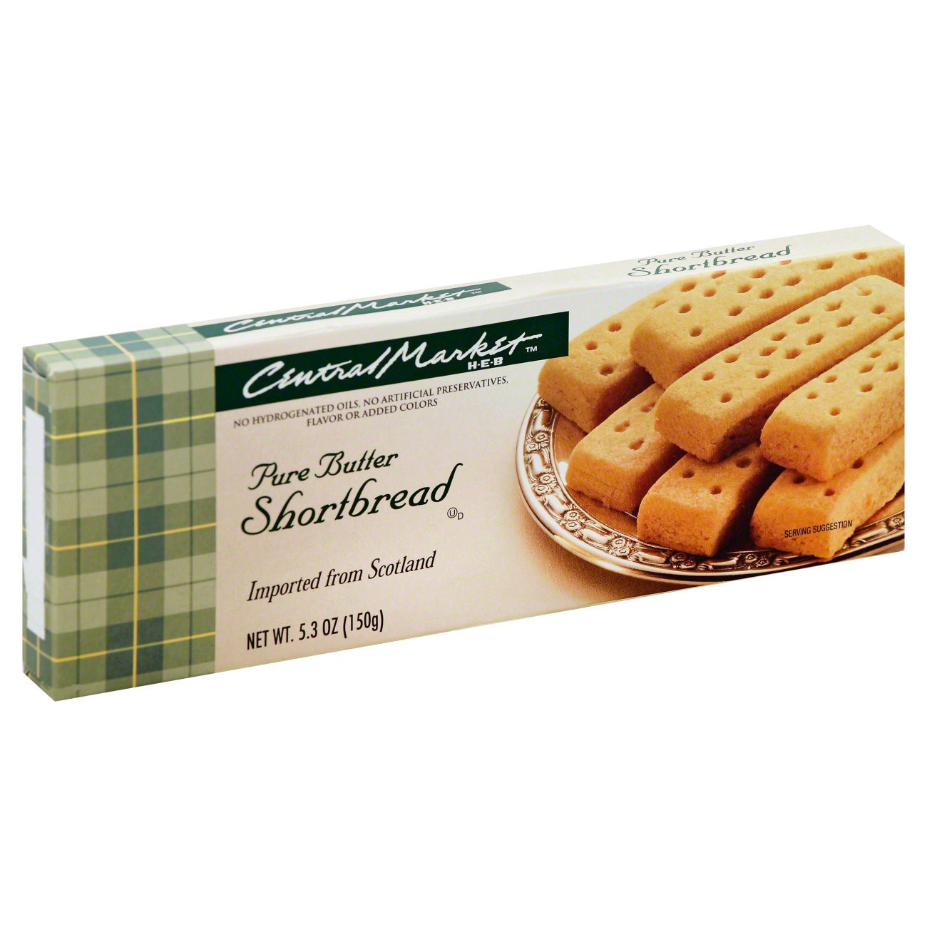 slide 1 of 1, Central Market Pure Butter Shortbread - 5.3 oz, 5.3 oz