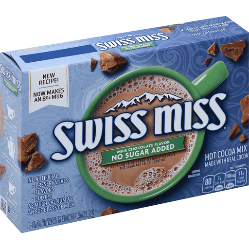 slide 2 of 2, Swiss Miss Hot Cocoa Mix Envelopes, 8 ct; 0.73 oz