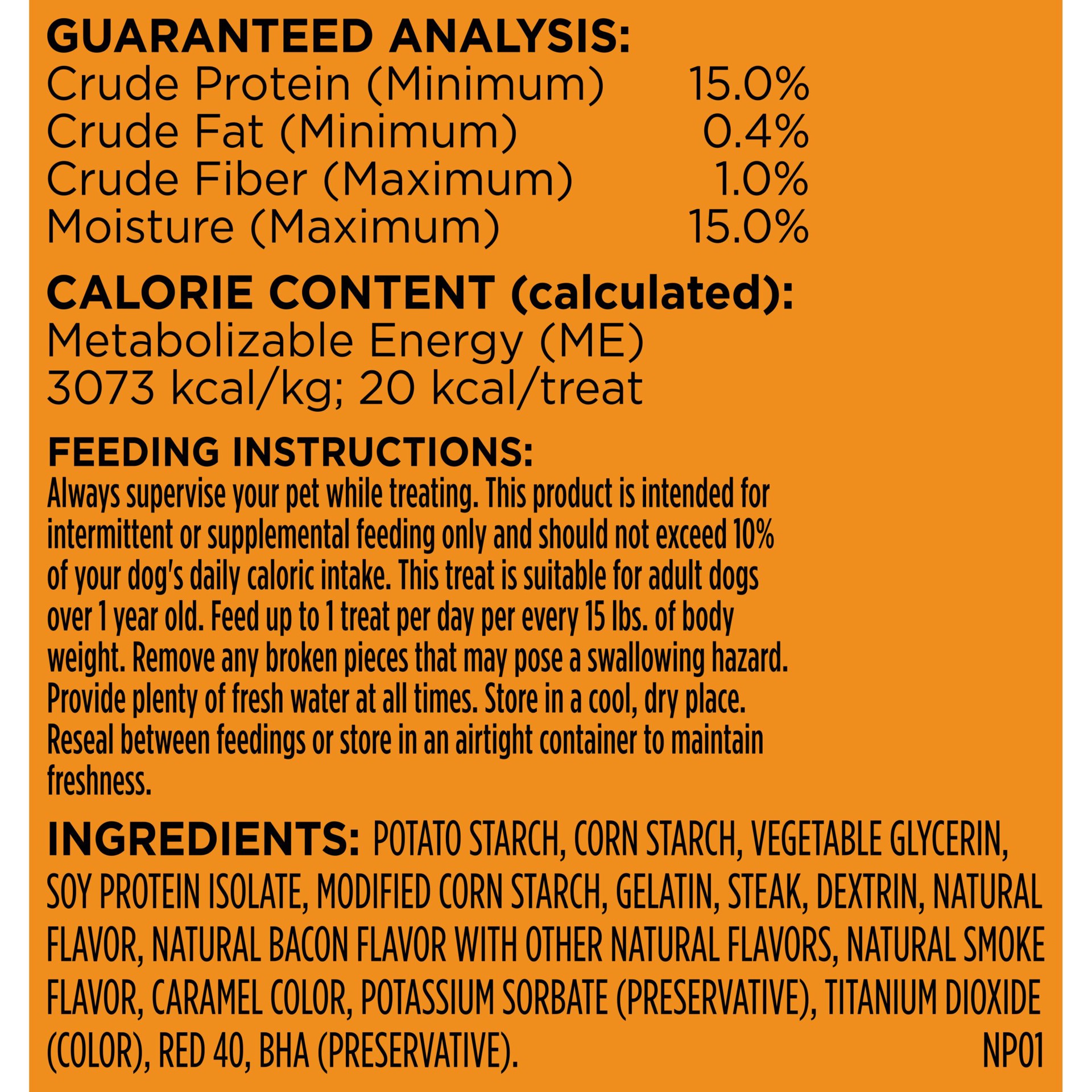 slide 6 of 9, Milk-Bone What′s Steak′n Bacon Flavor Twists, Rawhide Free Dog Chews, Bag of 20, 20 ct