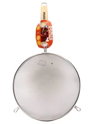 IMUSA Strainer Stainles Steel With Wood Handle - 10''