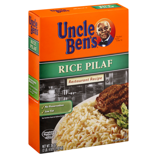 slide 1 of 1, Mars, Inc. Uncle Ben's Restaurant Recipe Rice Pilaf, 36 oz