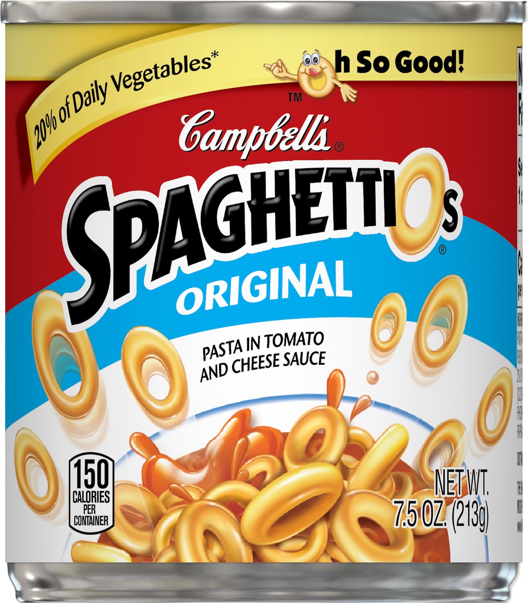 slide 9 of 13, SpaghettiOs Original Pasta 7.5 oz, 7.5 oz