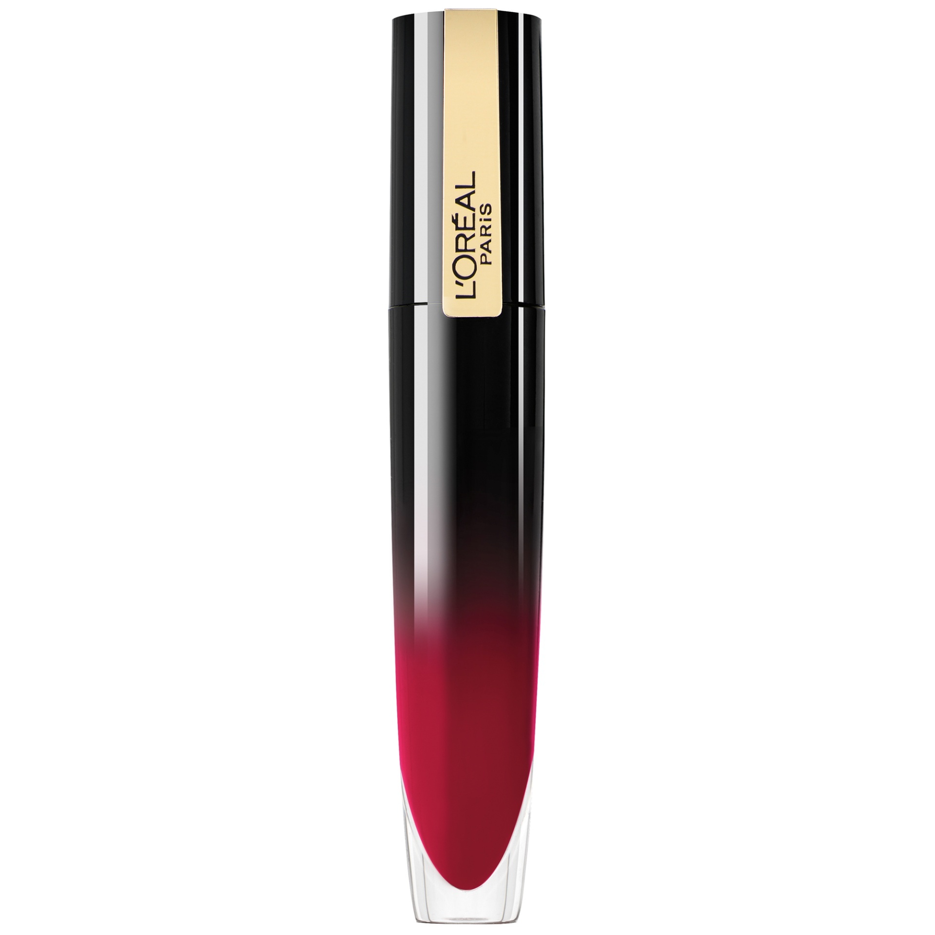 slide 1 of 1, L'Oréal Brilliant Signature Shiny Lip Stain Lipstick, Be Powerful 312, 0.21 fl oz