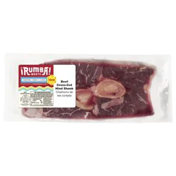 Rumba Meats Beef Cross-Cut Hind Shank (Chamorro De Res Cortado), 0.8 - 3.8 lb