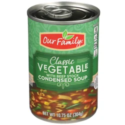 Our Family Classic Vegetable Condensed Soup