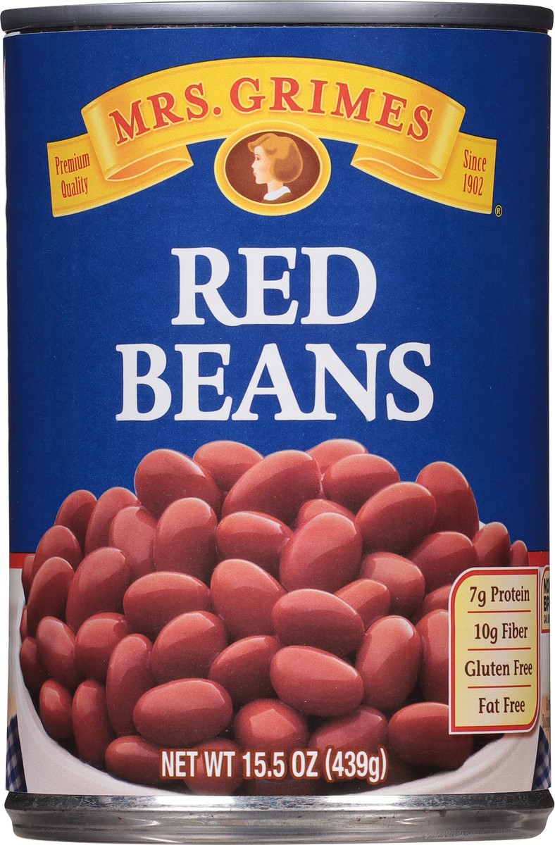 slide 3 of 9, Mrs Grimes Red Beans 15.5 oz, 15.5 oz