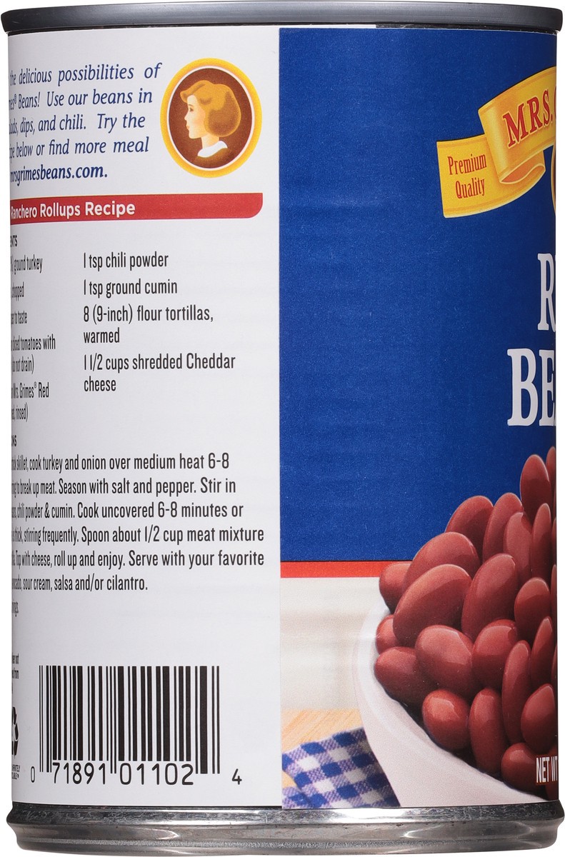 slide 7 of 9, Mrs Grimes Red Beans 15.5 oz, 15.5 oz