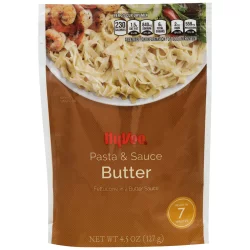 Hy-vee Butter Fettuccine Pasta In A Butter Sauce