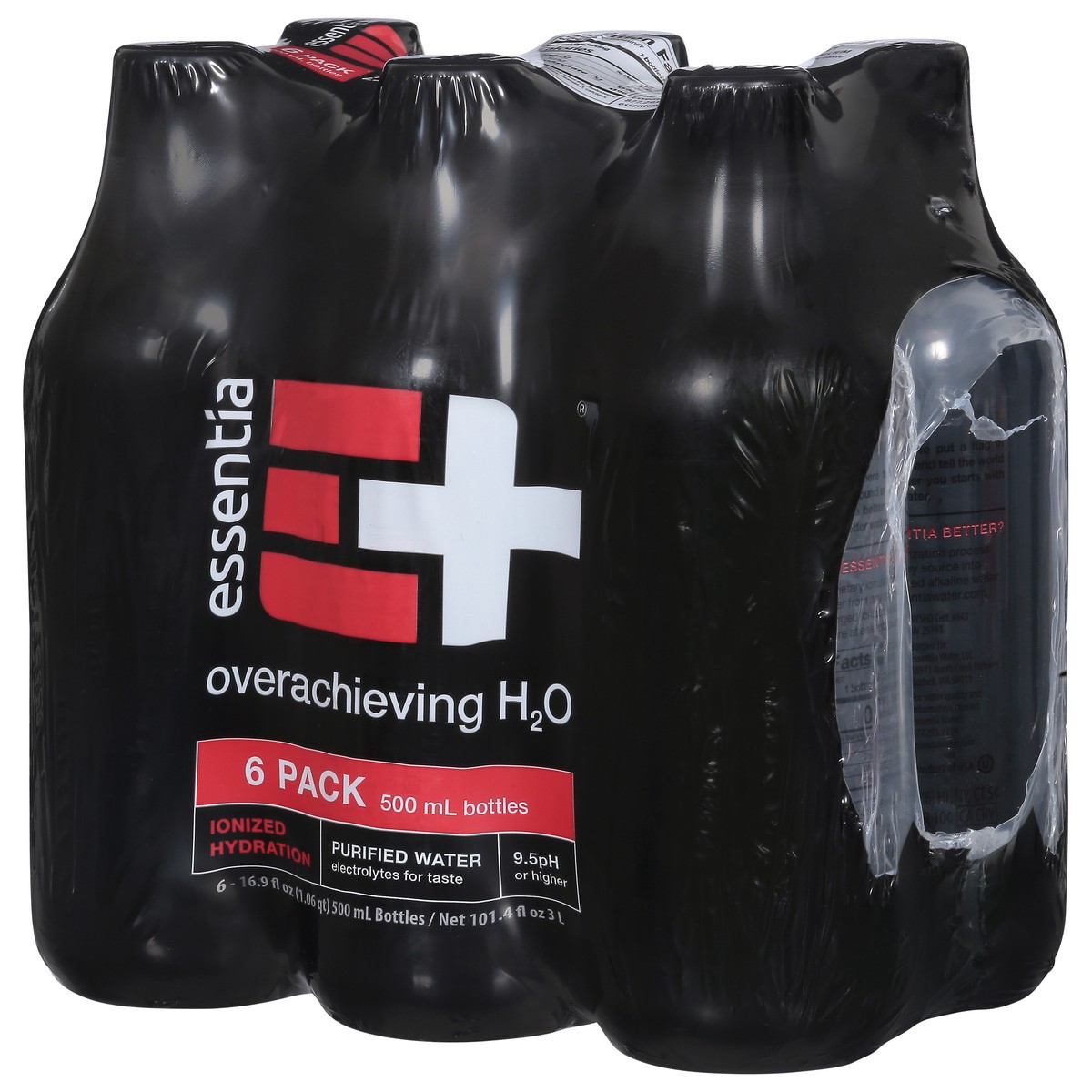 slide 7 of 9, Essentia Ionized Hydration Purified Water 6 - 16.9 fl oz Bottles, 6 ct