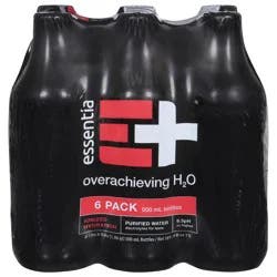 Essentia Ionized Hydration Purified Water 6 - 16.9 fl oz Bottles