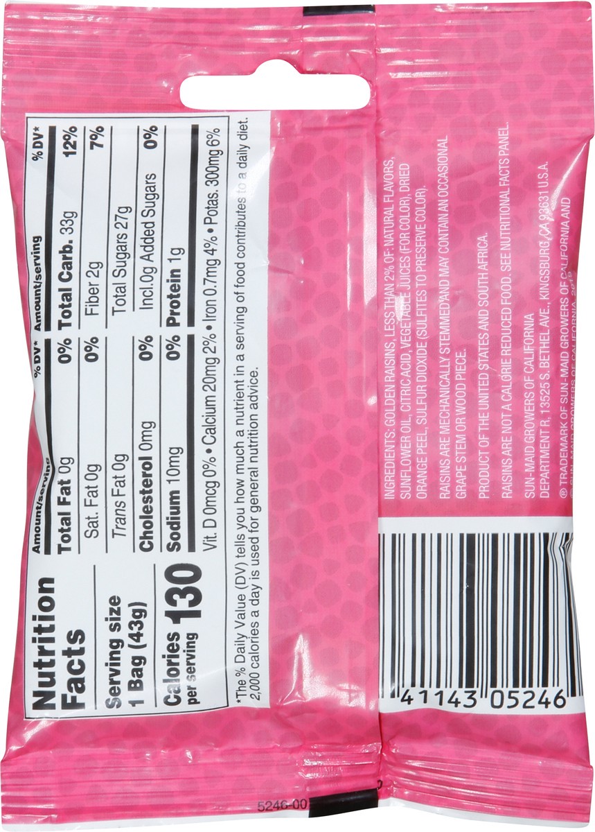 slide 4 of 14, Sun-Maid Strawberry Sour Raisin Snacks 1.5 oz, 1.5 oz