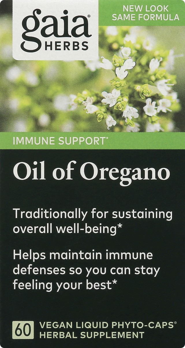 slide 1 of 13, Gaia Herbs Oil of Oregano 60 ea, 60 ct