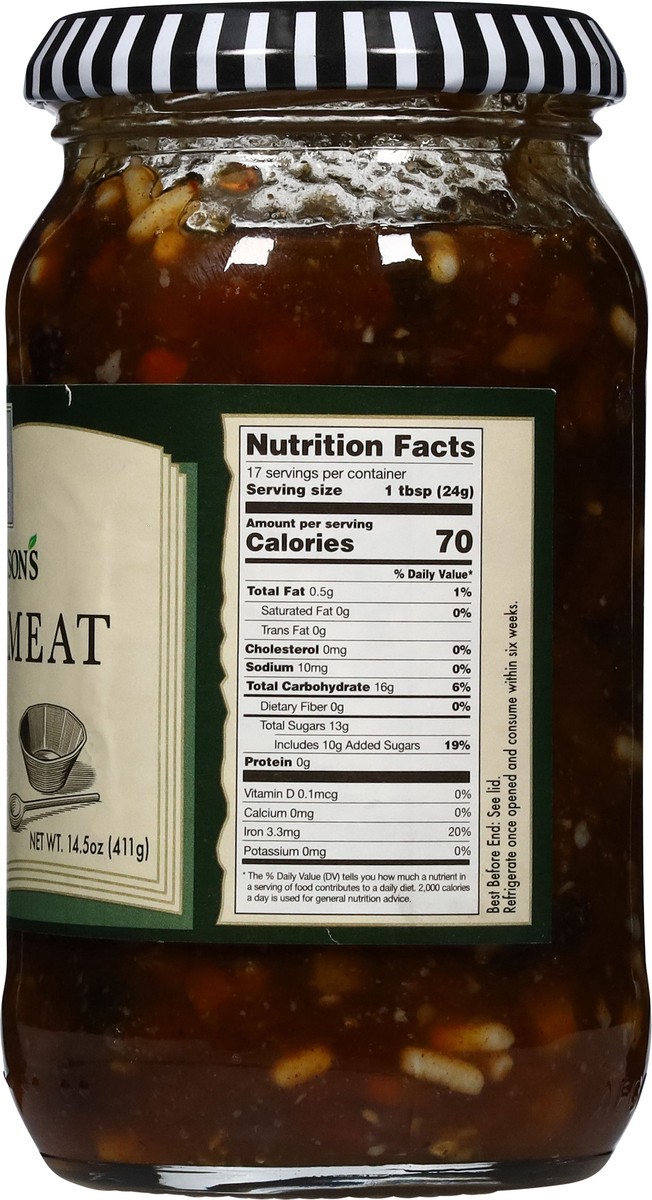 slide 13 of 14, Robertson's Classic Mincemeat 14.5 oz, 14.5 oz
