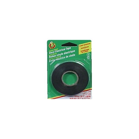 slide 1 of 1, Duck Electrical Tape Black Vinyl - Each, 1 ct