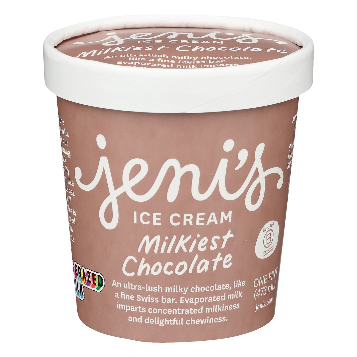 slide 1 of 9, Jeni's Splendid Ic Milkiest Chocolate Ice Cream, 16 oz