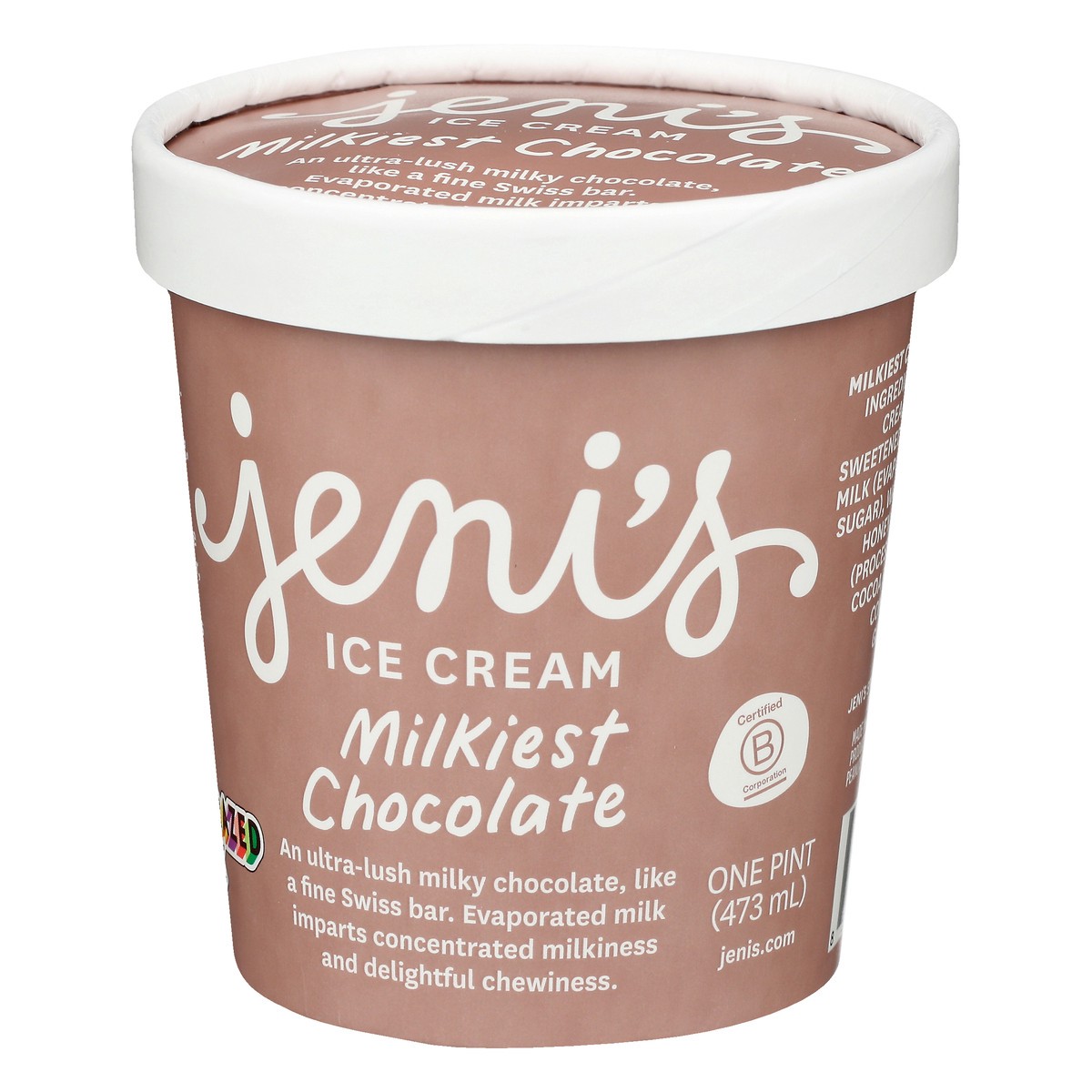 slide 3 of 9, Jeni's Splendid Ic Milkiest Chocolate Ice Cream, 16 oz