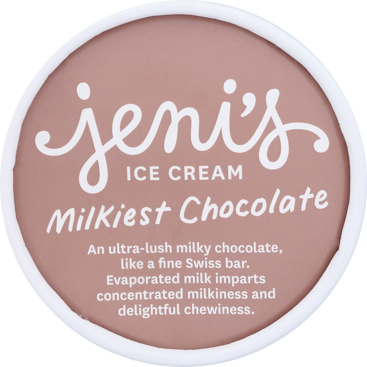 slide 9 of 9, Jeni's Splendid Ic Milkiest Chocolate Ice Cream, 16 oz