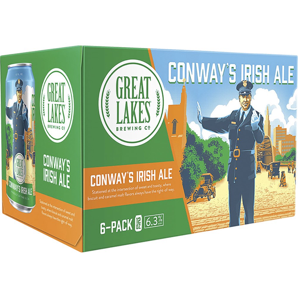 slide 1 of 1, Great Lakes Conway's Irish Ale, 6 ct; 12 oz