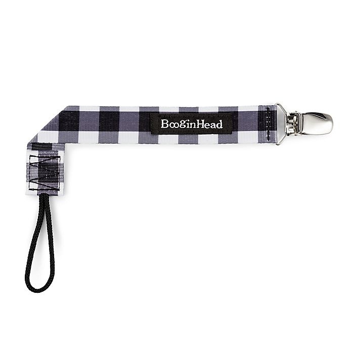 slide 6 of 12, BooginHead PaciGrip Plaid Pacifier Straps, 2 ct