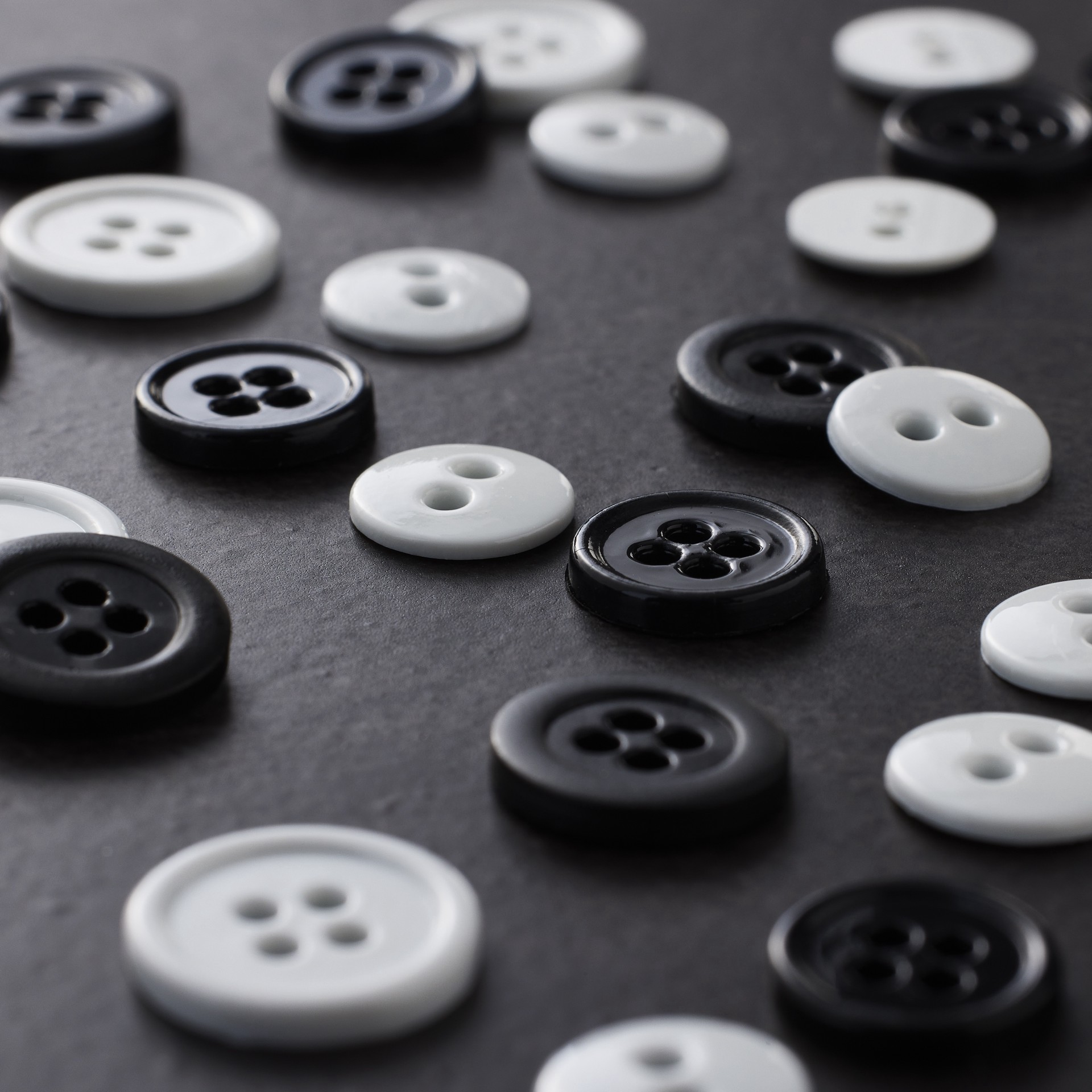 slide 2 of 3, Blumenthal Lansing Favorite Findings Buttons, Black & White, 1 ct
