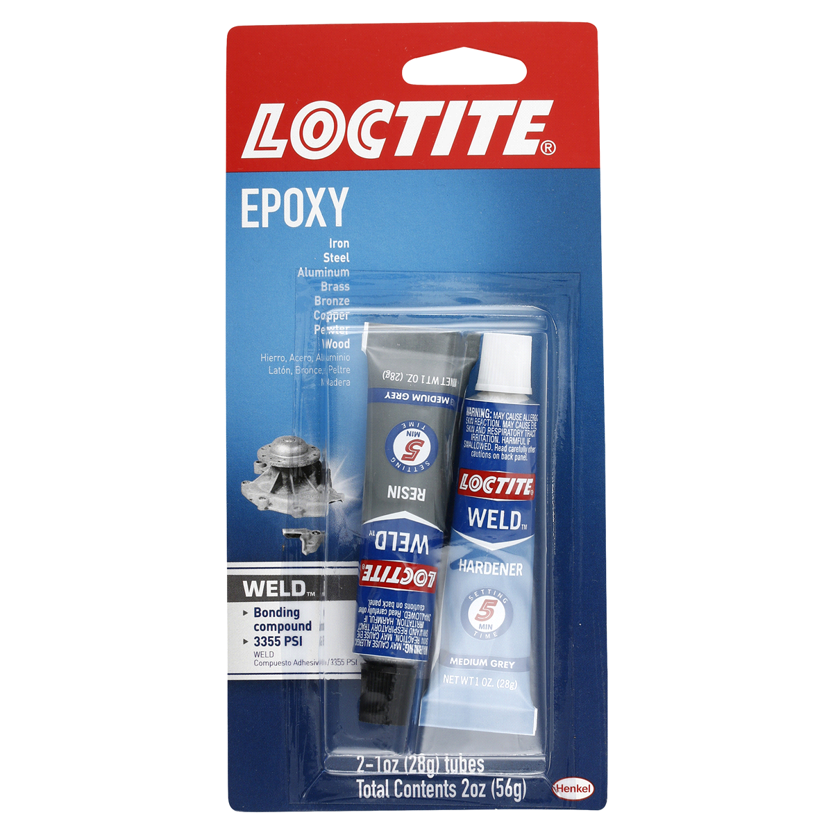 slide 1 of 5, Loctite Weld Bonding Compound, 2 oz