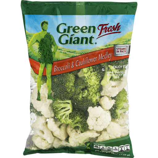 Green Giant Broccoli & Cauliflower Medley Bag 12 oz Shipt