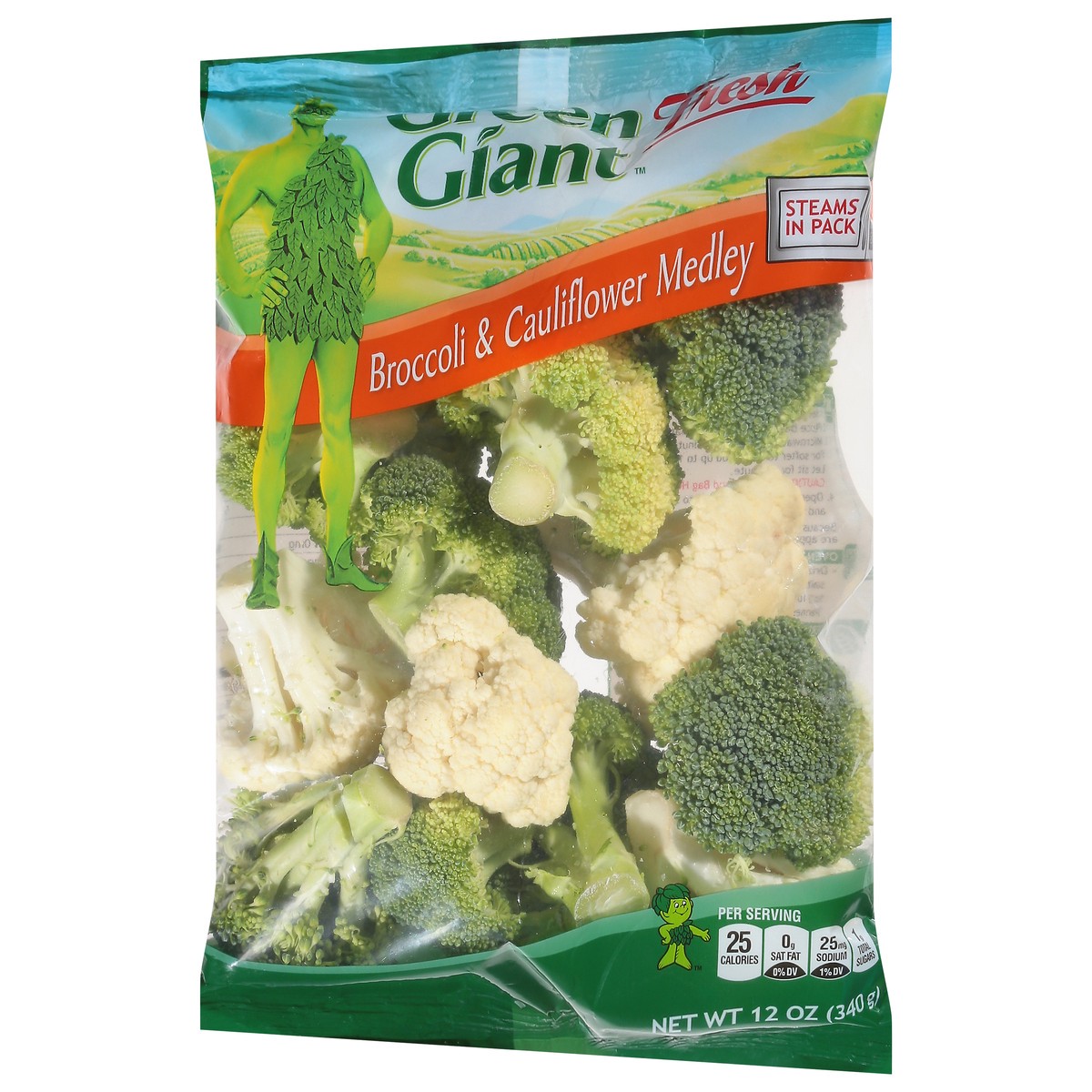 slide 9 of 14, Green Giant Fresh Broccoli & Cauliflower Medley 12 oz, 12 oz