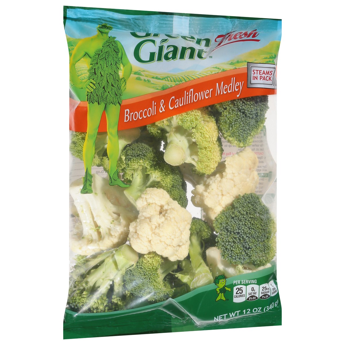 slide 10 of 14, Green Giant Fresh Broccoli & Cauliflower Medley 12 oz, 12 oz