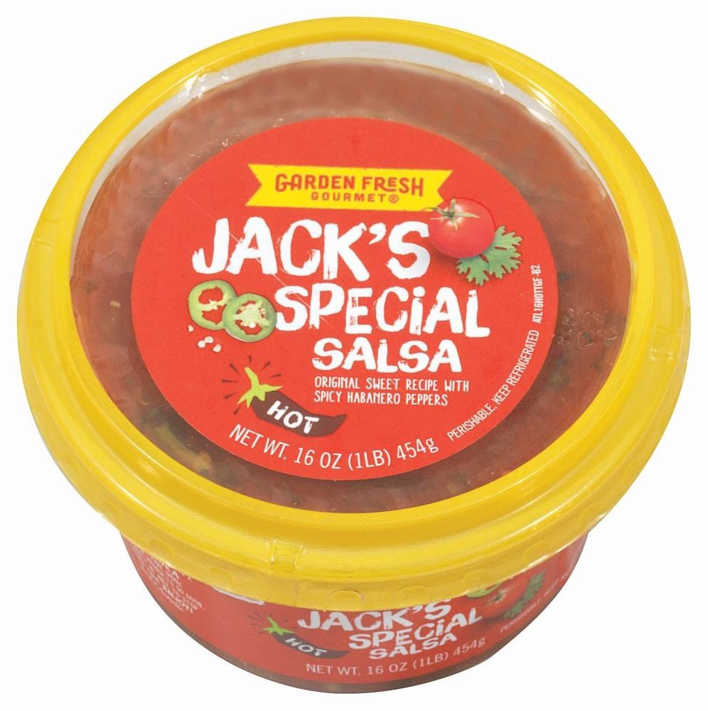 slide 1 of 1, Garden Fresh Gourmet Jack's Special Hot Salsa, 16 oz
