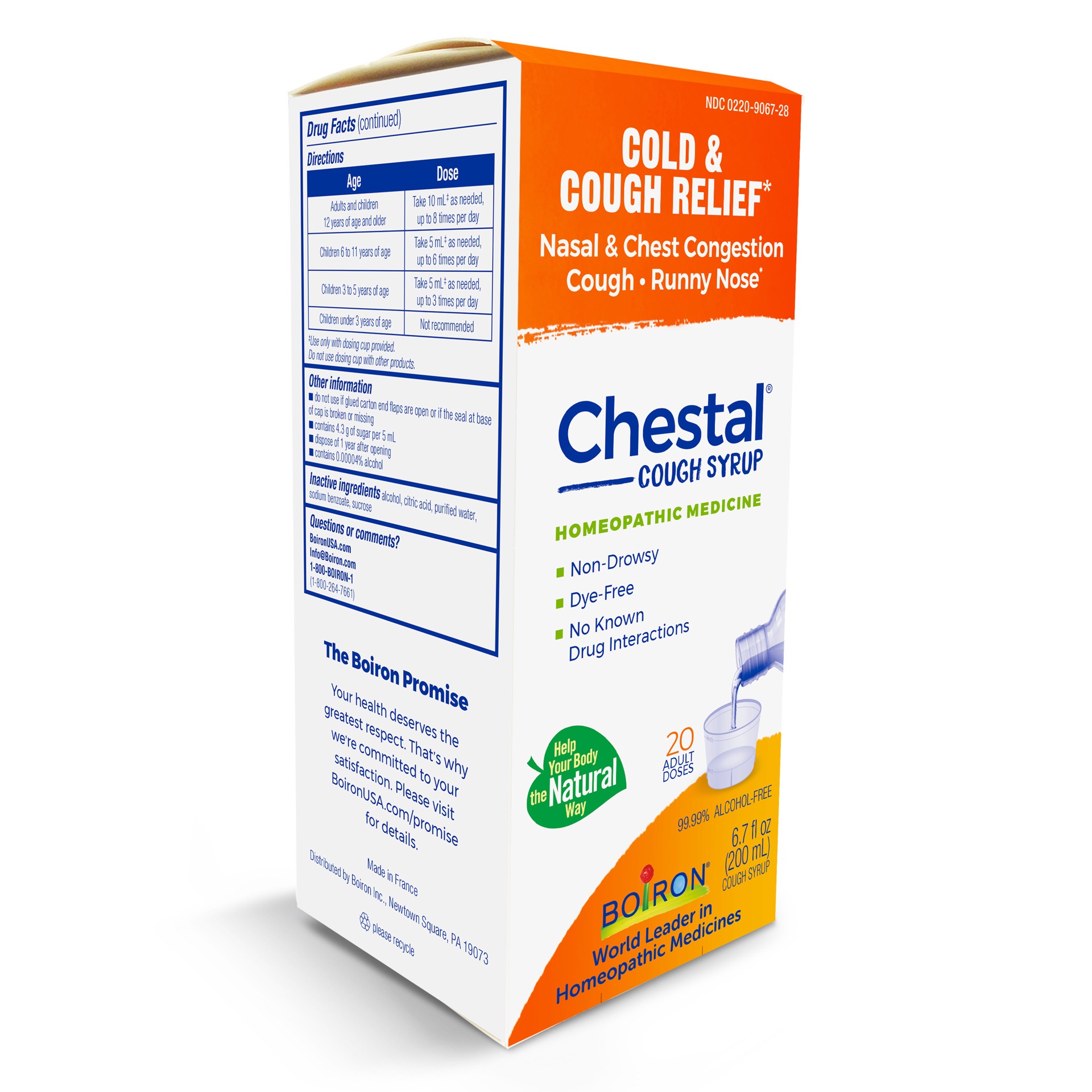 slide 4 of 6, Boiron Chestal Cold & Cough, 1 ct