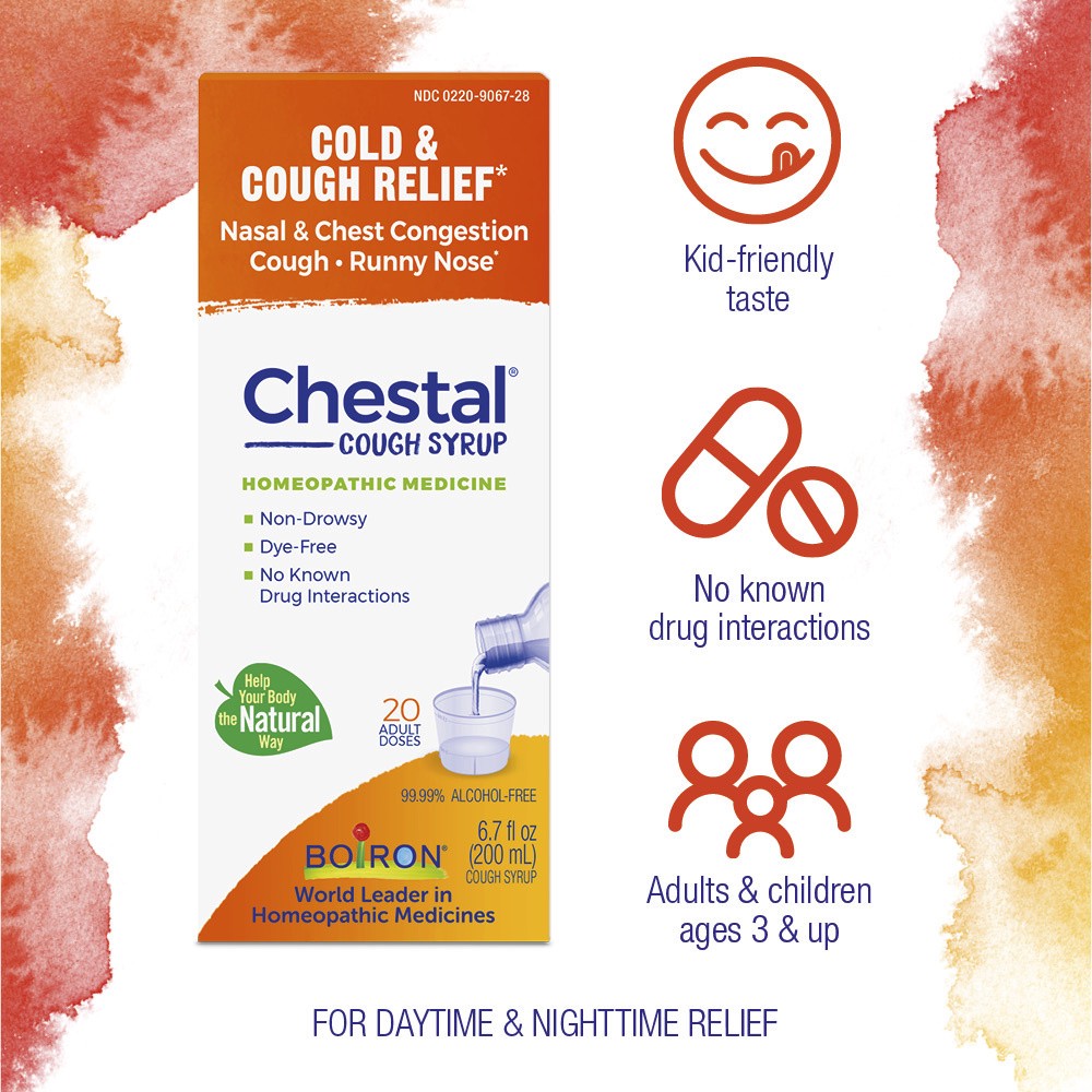 slide 6 of 6, Boiron Chestal Cold & Cough, 1 ct