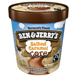 Ben & Jerry's Ice Cream Salted Caramel Core, 16 oz