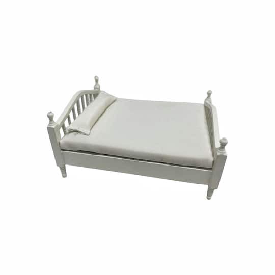 slide 1 of 3, Miniature King Bed By Make Market, 6.3 in x 4.72 in x 3.15 in