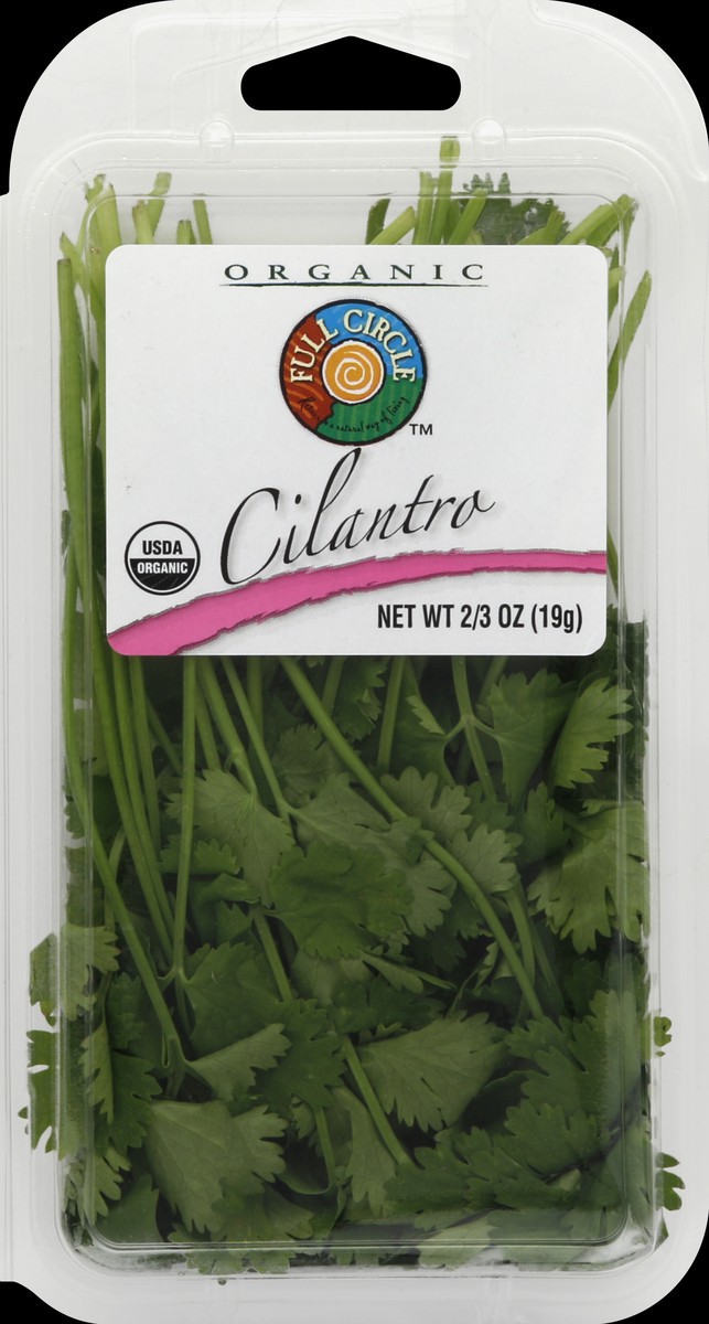 slide 4 of 6, Full Circle Cilantro, 0.67 oz