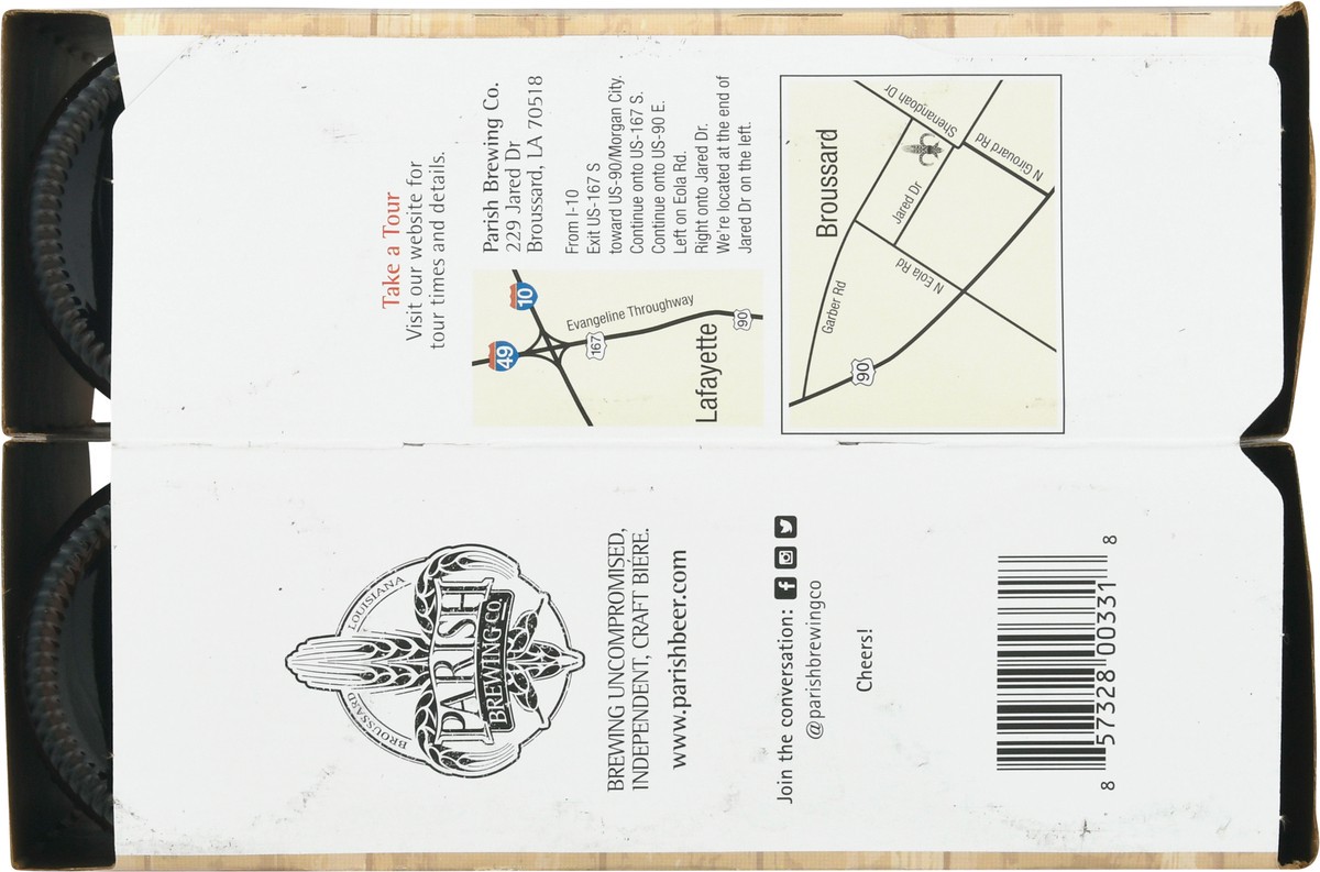 slide 6 of 9, Parish Brewing Strawberry Canebrake Strawberry Wheat Ale Beer 6 -12 oz Bottles, 6 ct; 12 oz