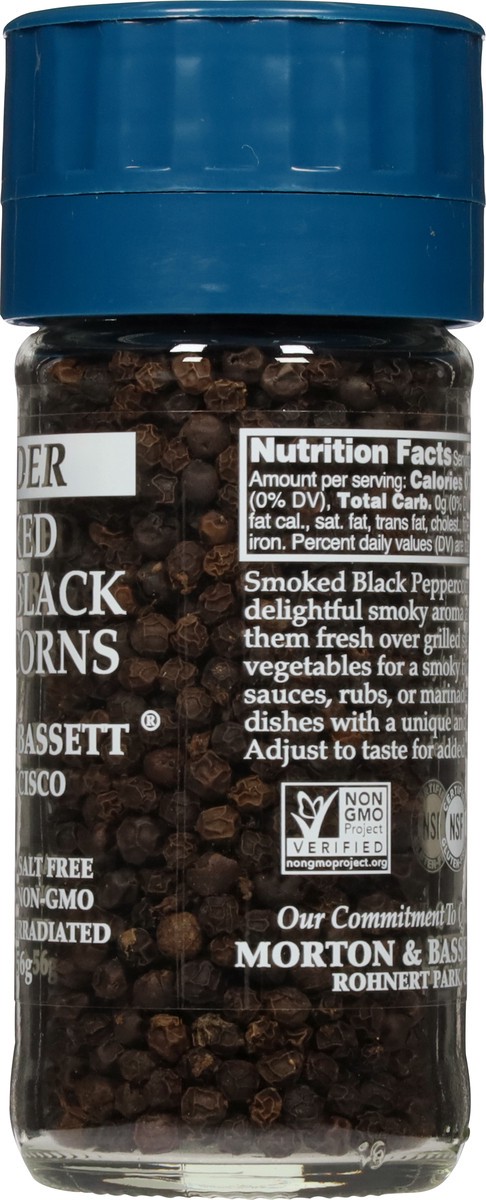 slide 8 of 13, M&b Grinder Smoked Whole Black Peppercorns - 2 OZ, 2 oz